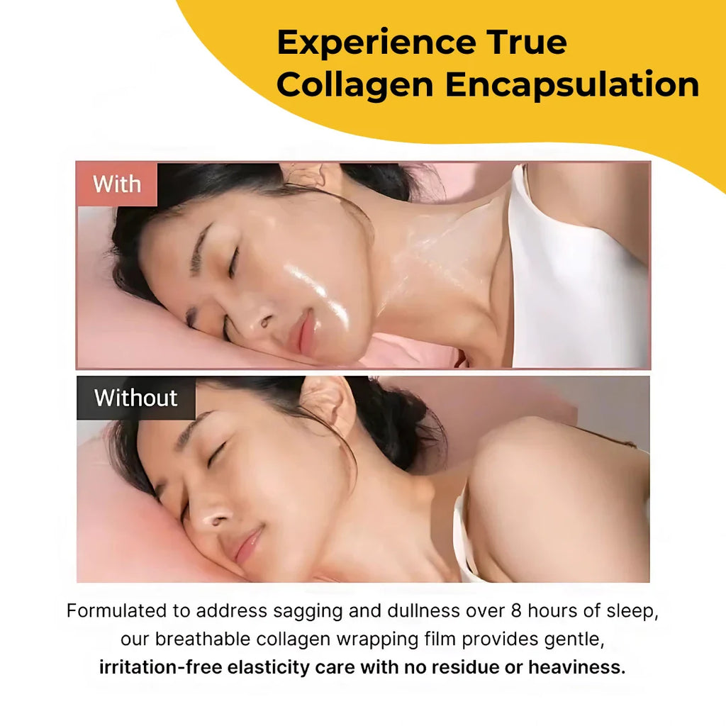 ELITEPRO™ Korean Collagen Night Wrapping Peel Off Mask - 50ml Gel