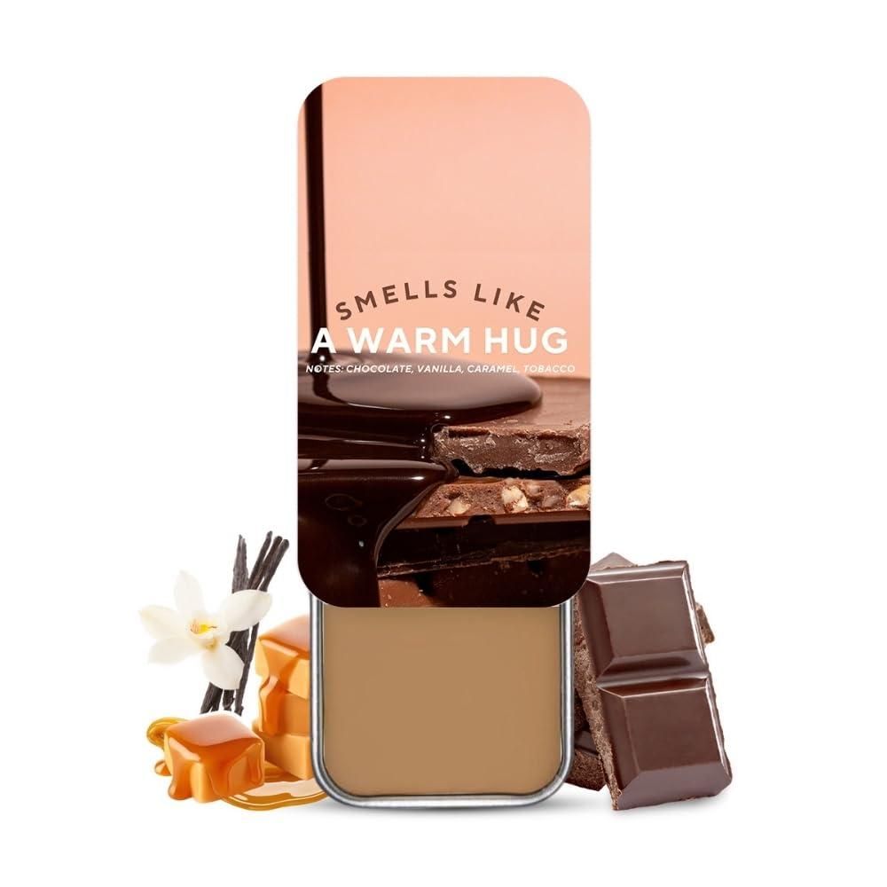 ELITEPRO™ Smells Like a Warm Hug Solid Perfume - Choco Fragrance | 22 Hour Long Lasting | Best Perfume Option For Winter Season