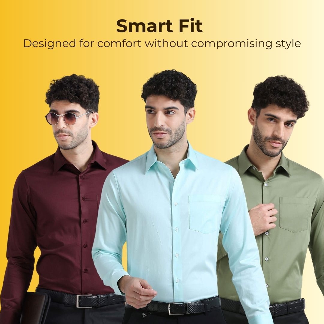 Formal Shirts Pack Of 3