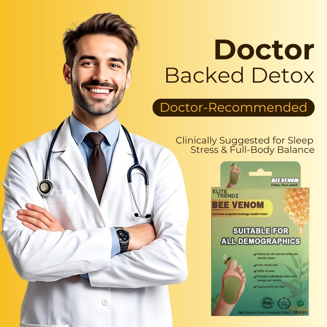 Elite Complete Body Detox Foot Patches: Get Rid Of All Toxins And Disease Causing Bacteria From Body (Buy 10 Pair Get 10 Pair Free)