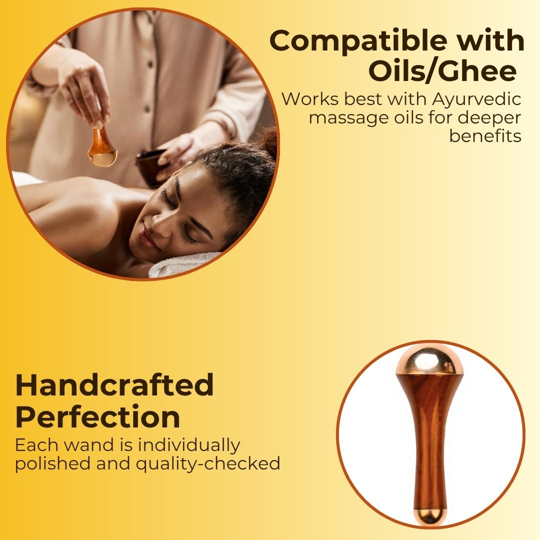 Ayurvedic Kansa Wand Massager