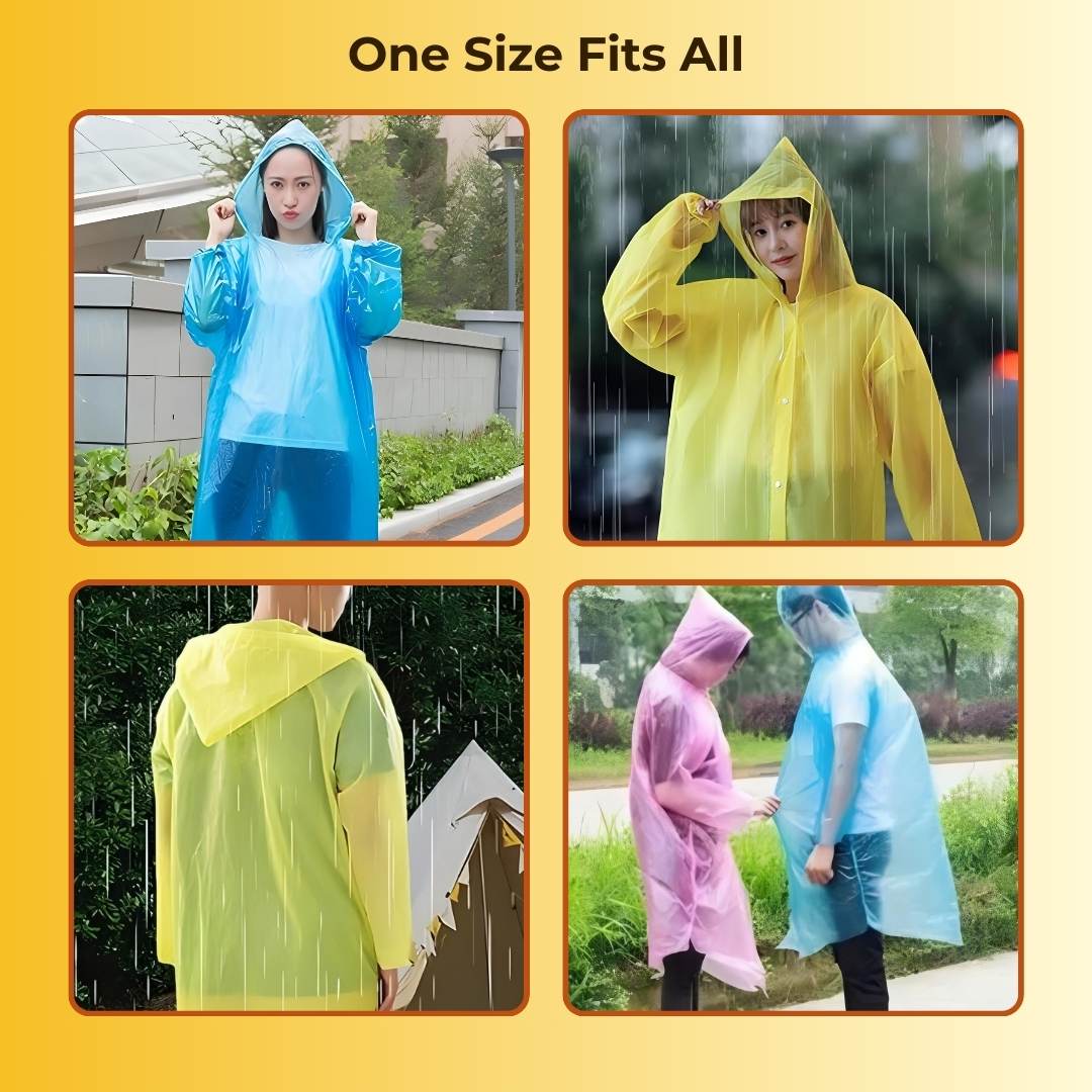 Reusable Pocket Friendly Raincoat Card