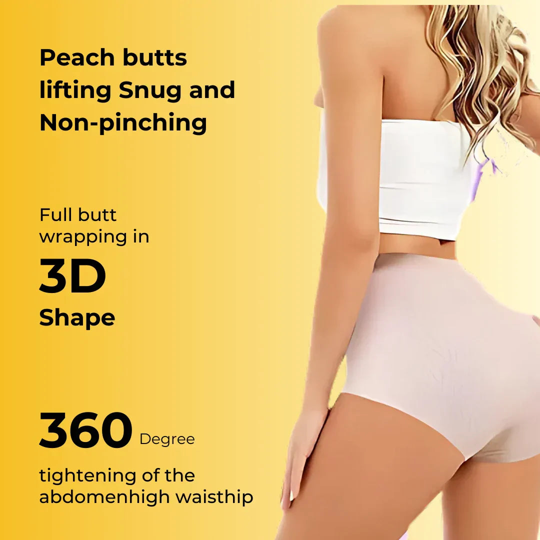 Ultrasoft Tummy Control & Hip Lifting Seamless Underwear For Women - Multicolor [ Pack Of 4 ]