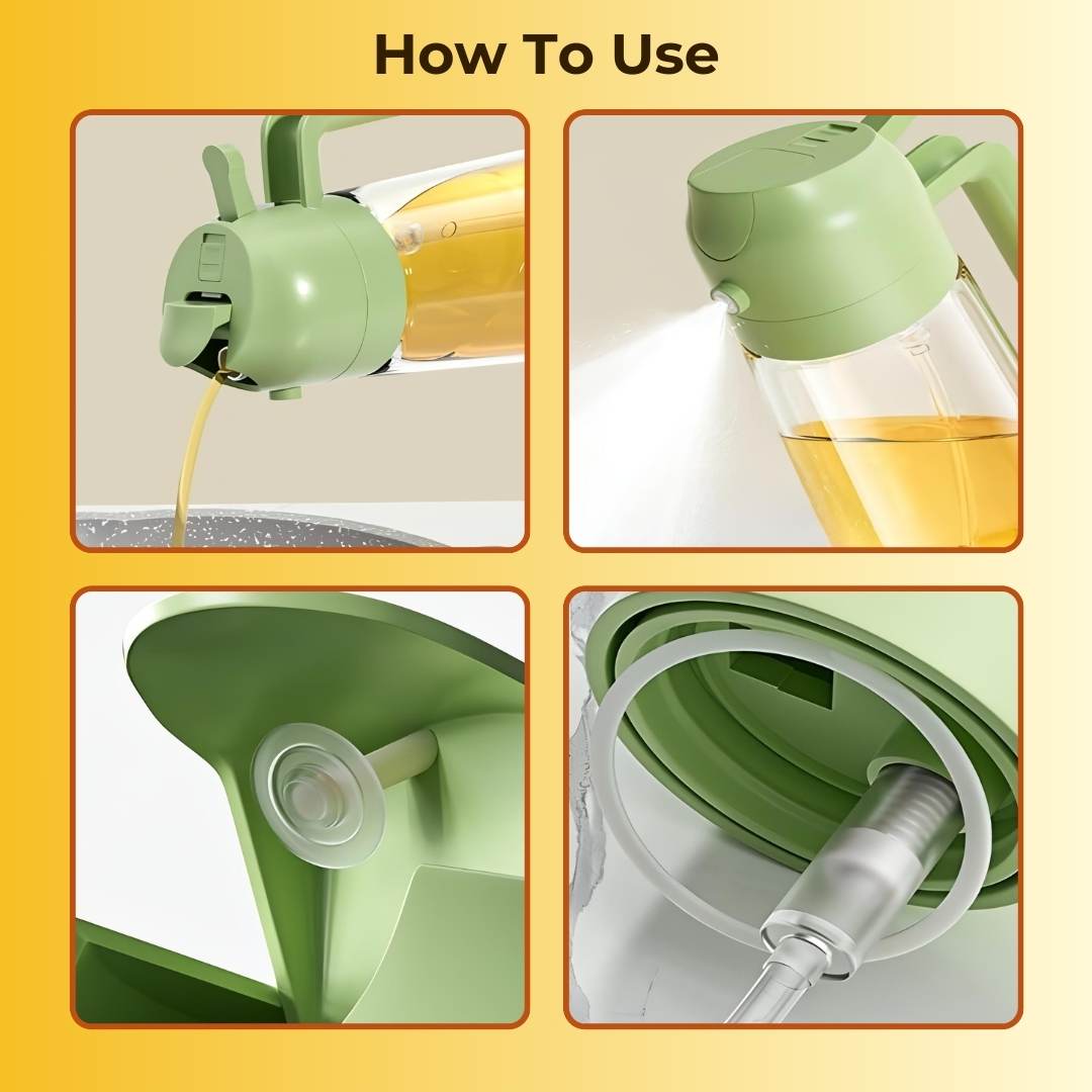 Portable Sprayer Oil Dispenser- Pack of 2