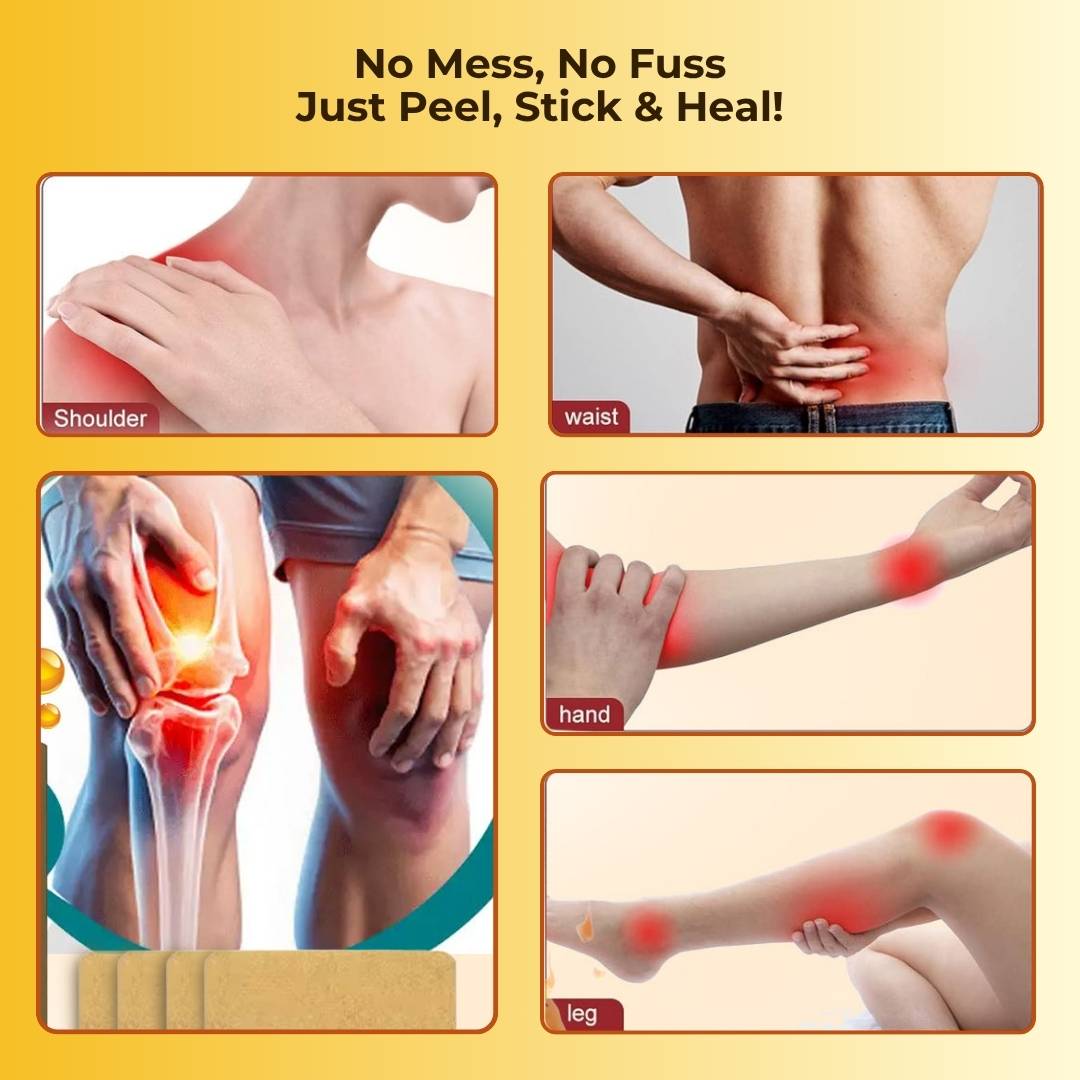 Japanese Pain Relief Patch for all Joint Pain - Ingredients Imported By Elite Trendz From Japan
