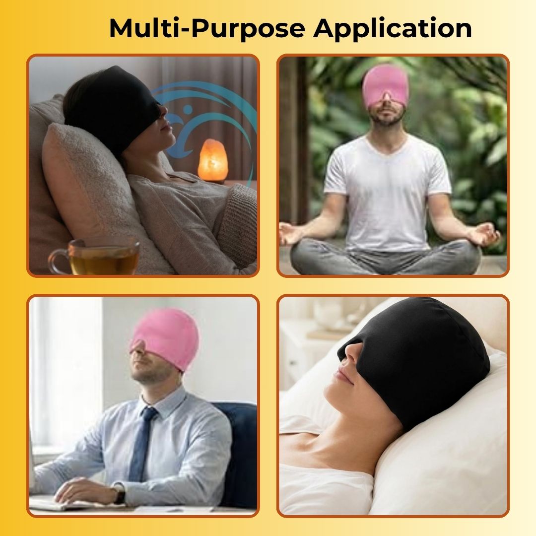 Headache Relief Cap : Relief From Headaches in 8 Minutes - Now deal with headaches without medicines