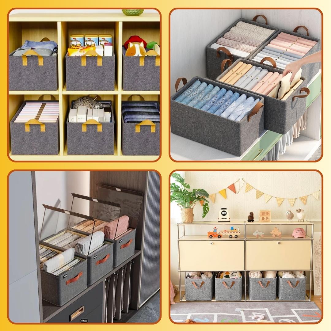 Foldable Multi-purpose Organizer Boxes