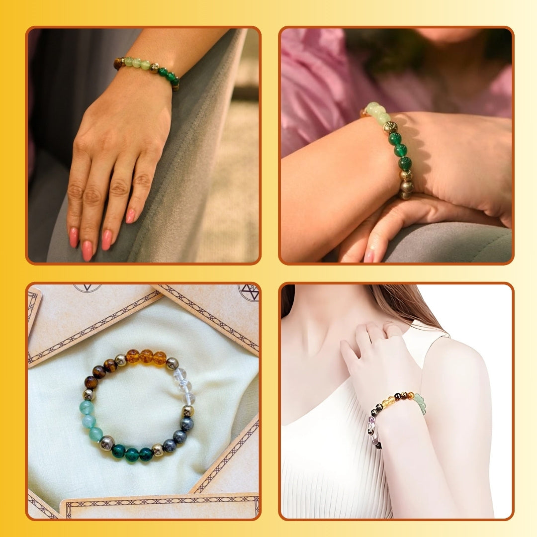 Money Magnet Pyrite Bracelet - Certified