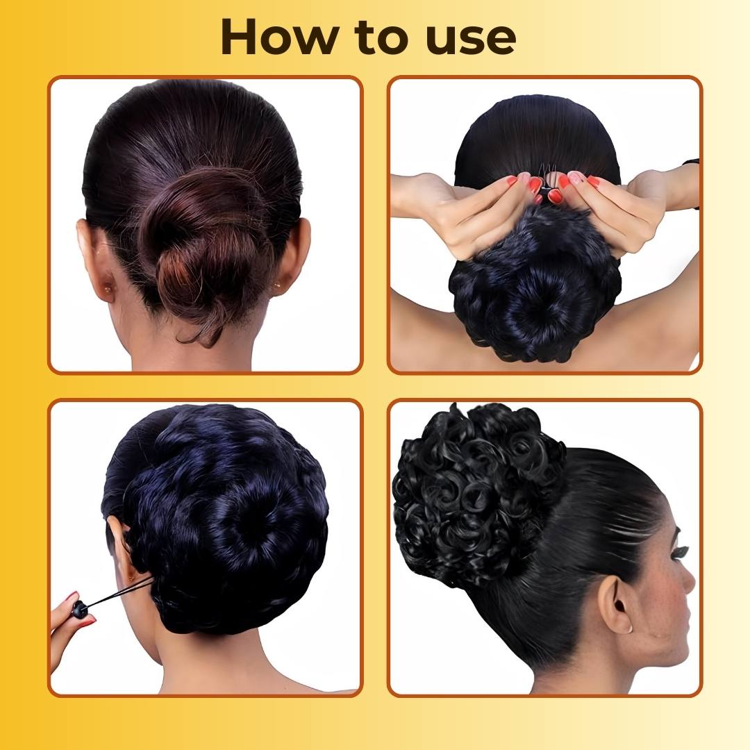 Messy Hair Bun (Juda) Pack of 2