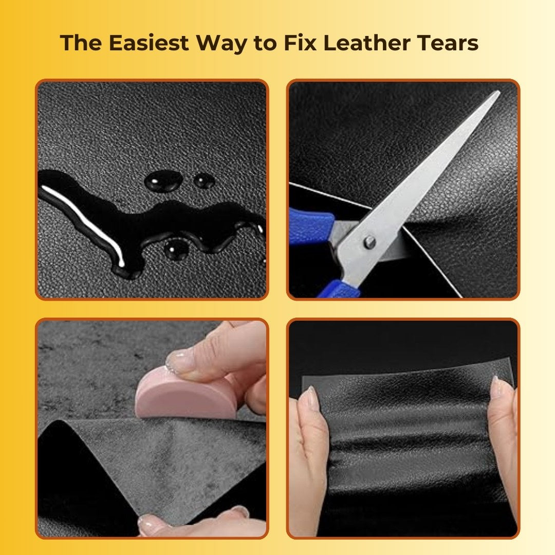 Quick & Easy Repair Self-Adhesive Leather Sheet Roll (2.5 Meter)