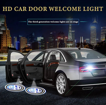 Wireless LED Car Adhesive Door Logo Projector : Make Your Ride More Luxurious🚗