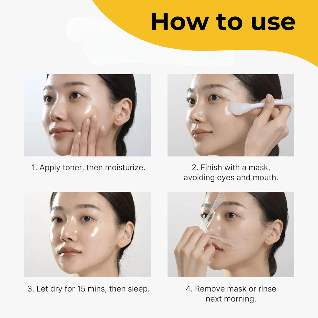 ELITEPRO™ Korean Collagen Night Wrapping Peel Off Mask - 50ml Gel