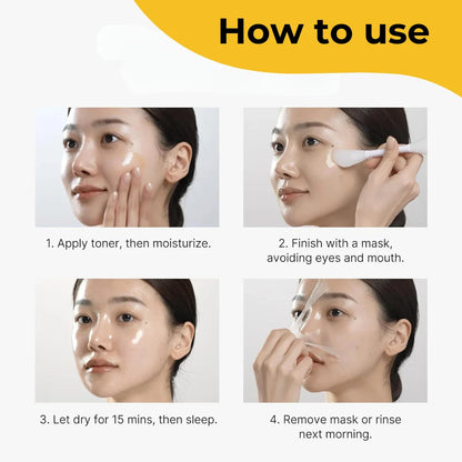 ELITEPRO™ Korean Collagen Night Wrapping Peel Off Mask - 50ml Gel