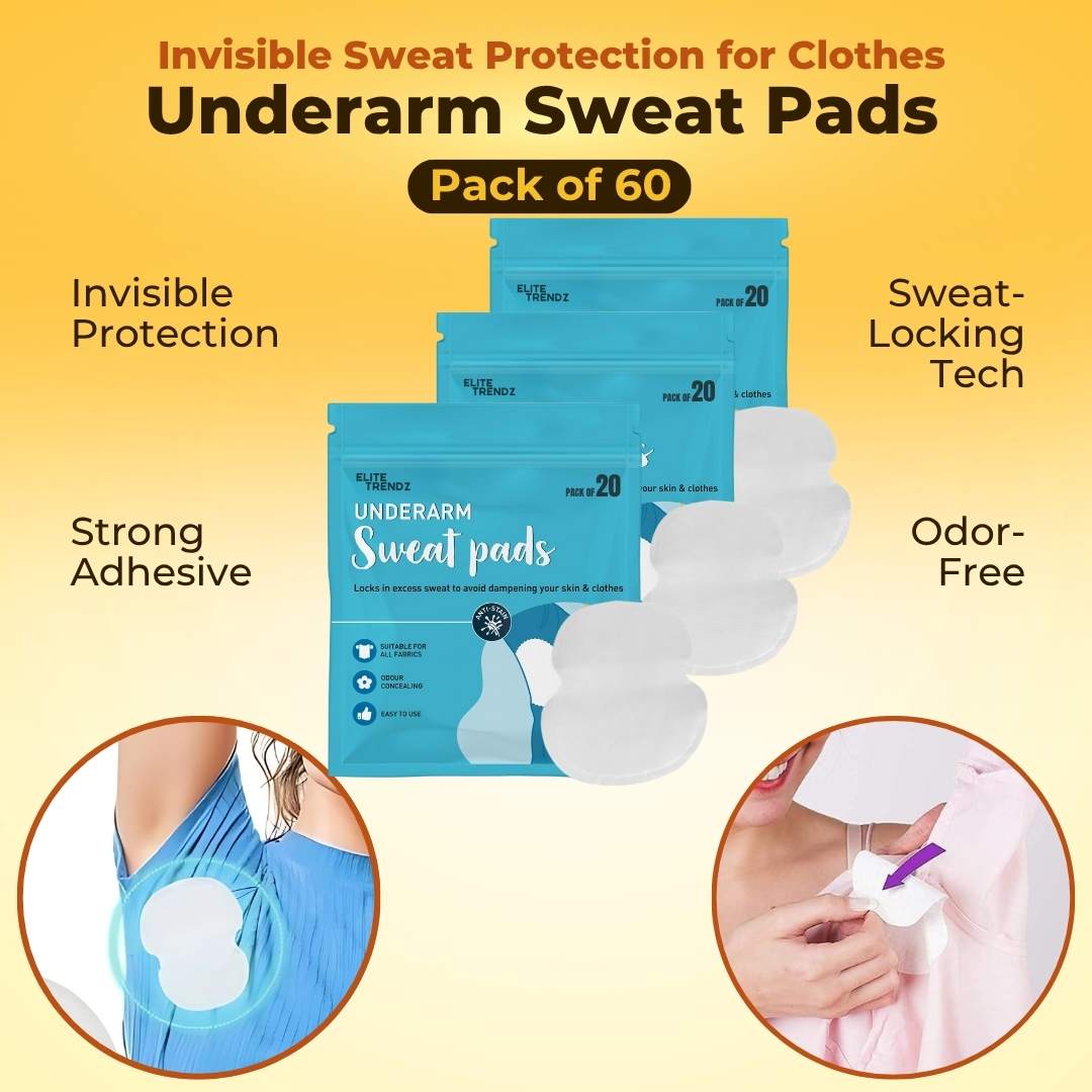 Reusable & Washable Underarm Sweat Pads: Your Best Friend In Summers