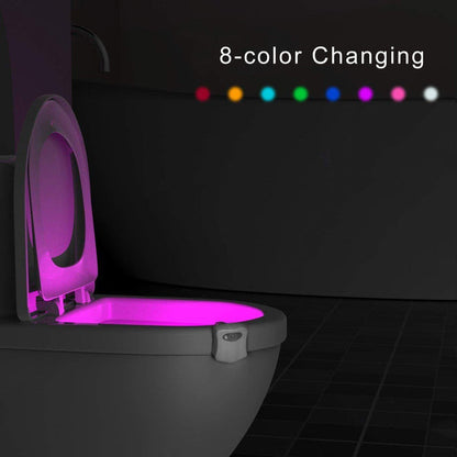 Toilet Night Light 8 in 1