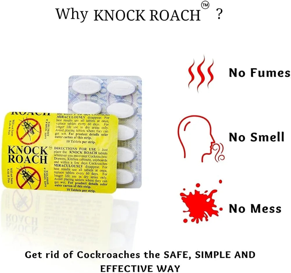 ELITEPRO™ Knock Roach Cockroach Control Tablets