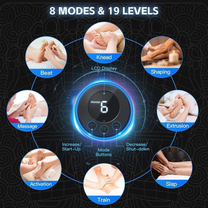 THERAFOOT ELITEPRO™ NEURO MASSAGER- 8 Massage modes with 19 intensity levels