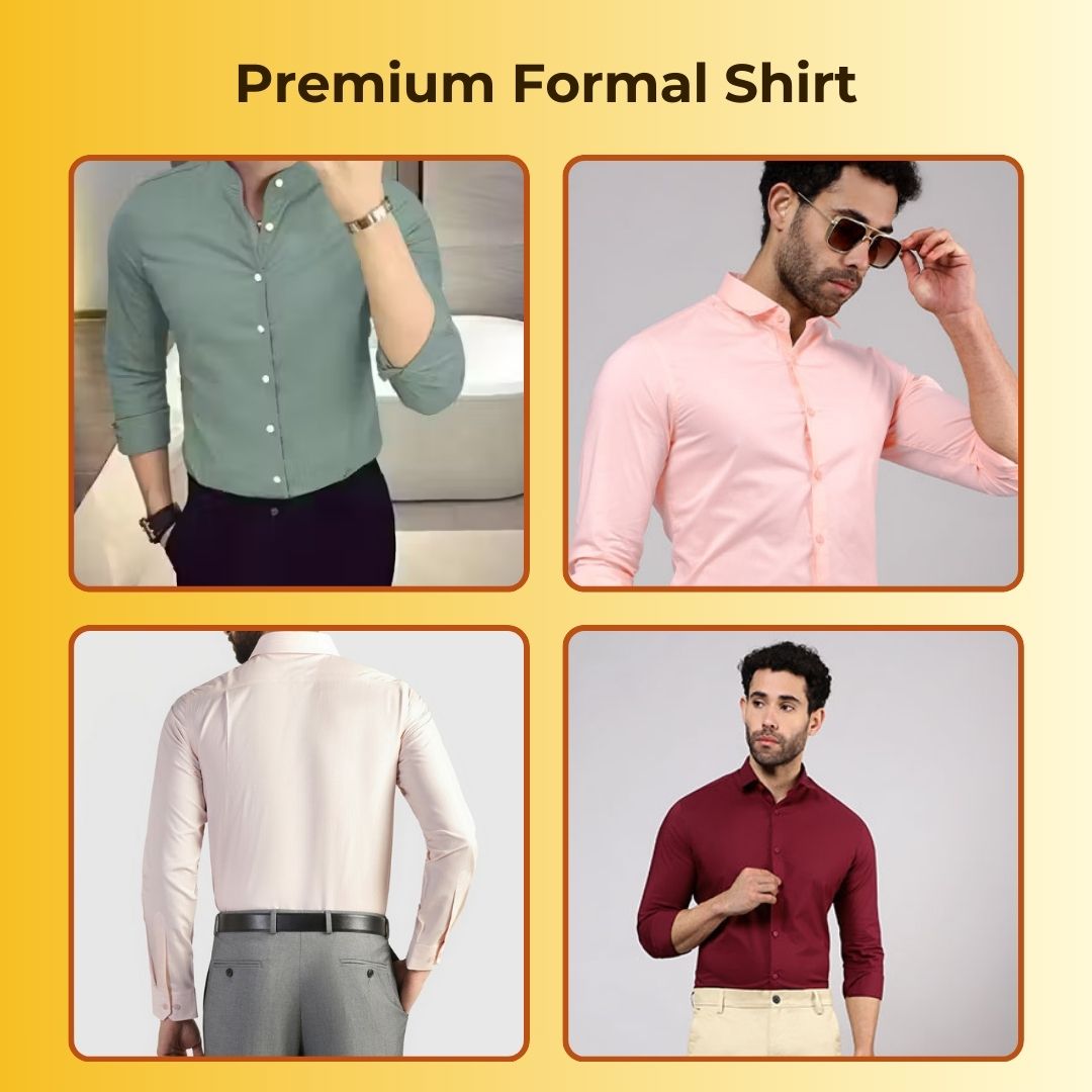 Formal Shirts Pack Of 3