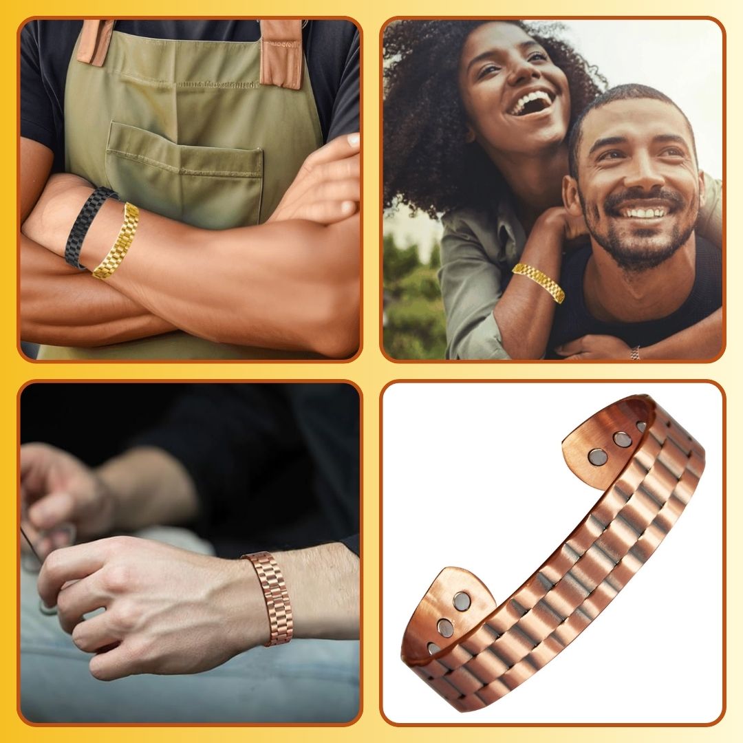 EliteBracelet ™ Sugar Control Magnetic Copper Bracelet