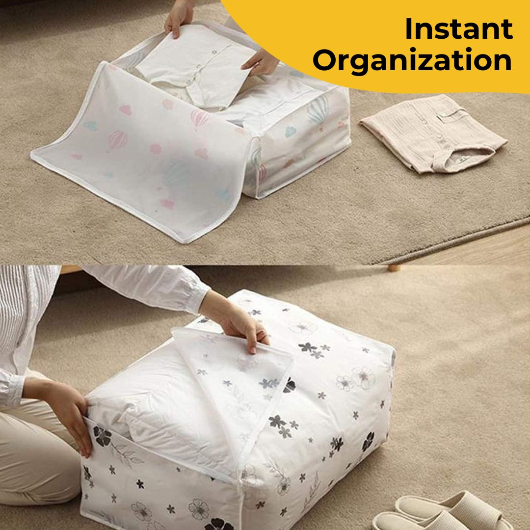 ELITEPRO™ Home Dustproof Storage Bag, Blanket Storage Bag Under-Bed Quilt Clothes Storage Bag