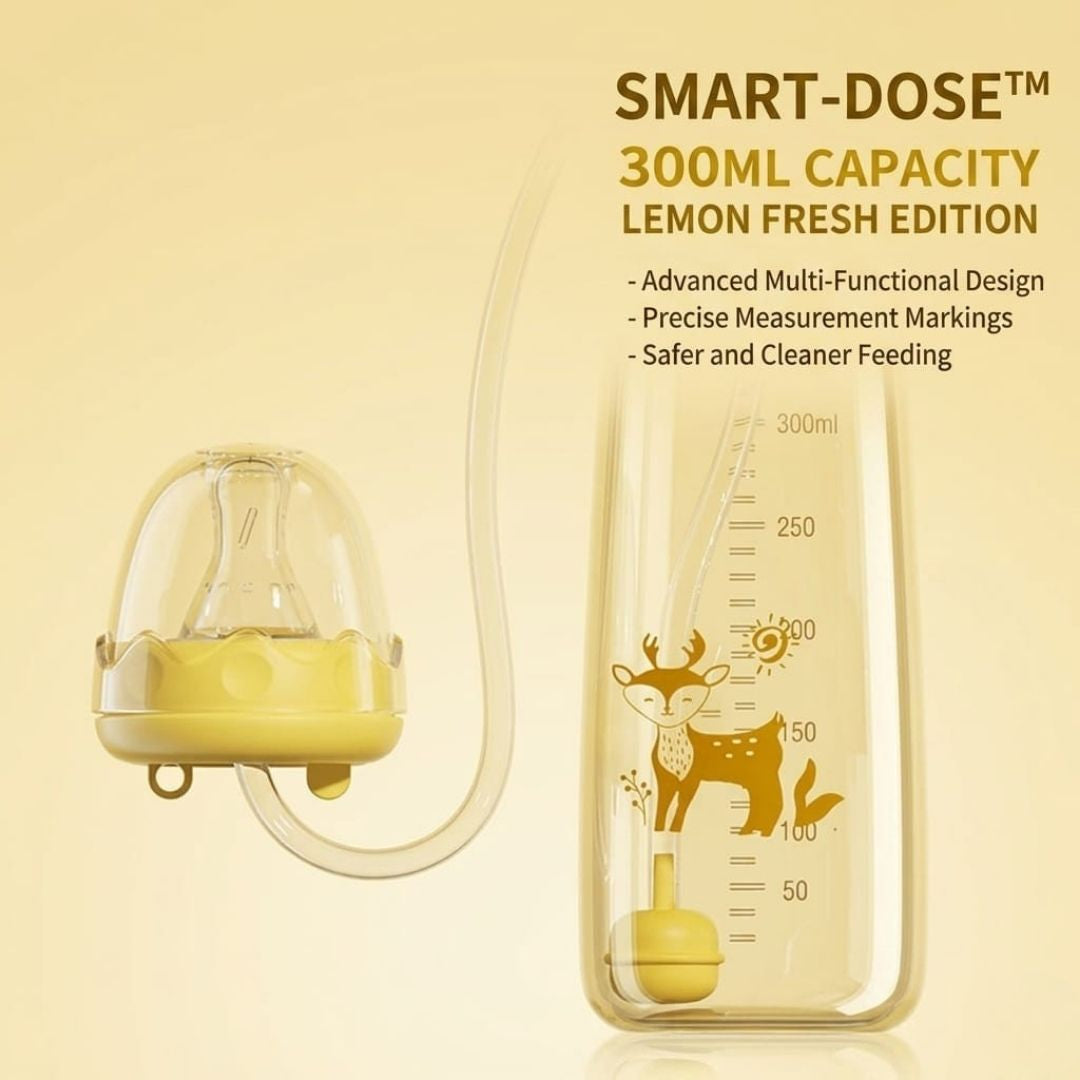 Hands-Free Baby Feeding Bottle