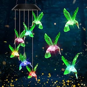 ELITEPRO™ Solar Hummingbirds Chime