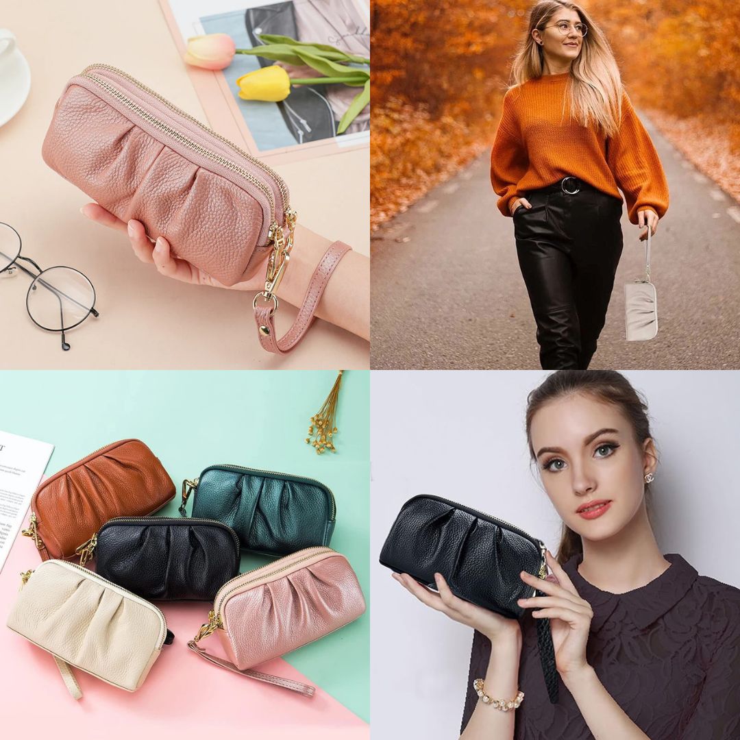 Soft Leather Women Purse with FREE Elegant Woman’s Styling Guide eBook