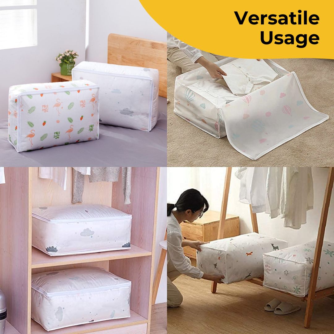 ELITEPRO™ Home Dustproof Storage Bag, Blanket Storage Bag Under-Bed Quilt Clothes Storage Bag