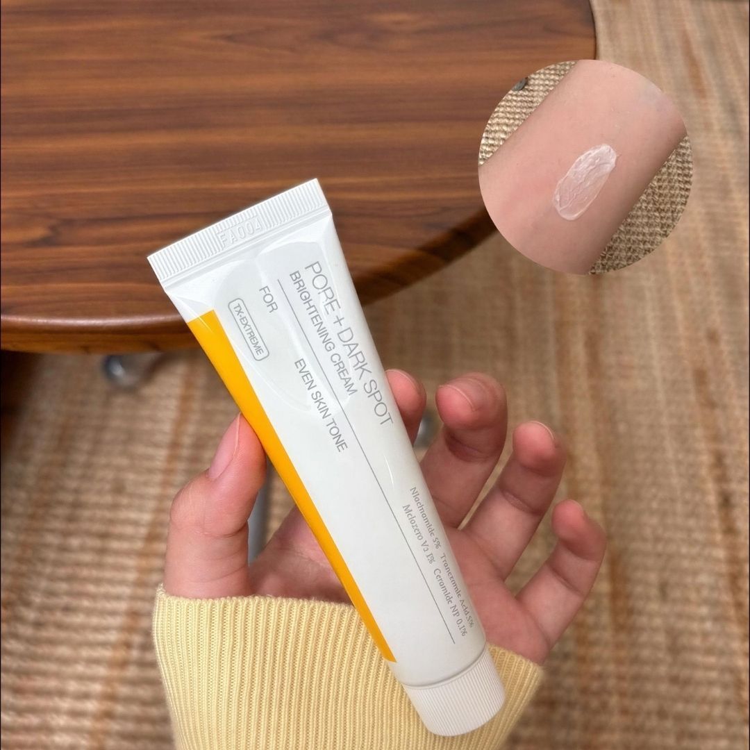 Korean Brightening pore + darks spot cream