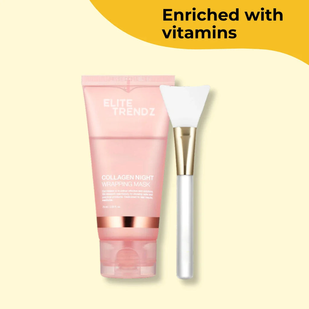 ELITEPRO™ Korean Collagen Night Wrapping Peel Off Mask - 50ml Gel