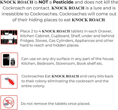 ELITEPRO™ Knock Roach Cockroach Control Tablets