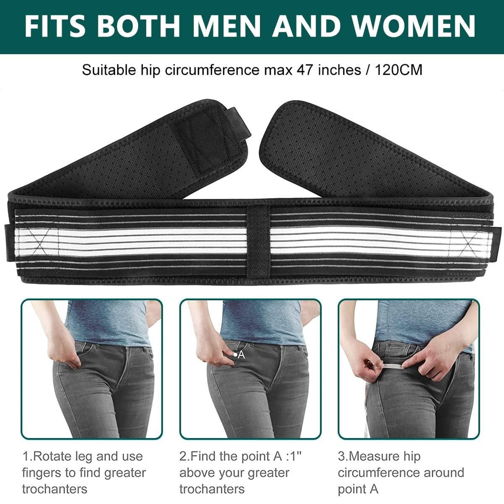 ELITEPRO™ Flexi Pain Relief Back Belt - Relieves Lower Back Pain, Sciatica pain, Improves Posture, Improves Sleep : Medically Approved ✅