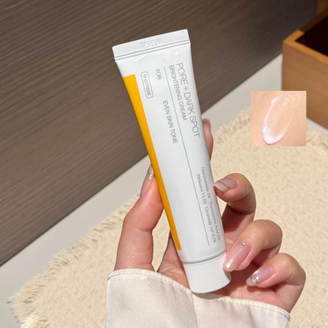 Korean Brightening pore + darks spot cream