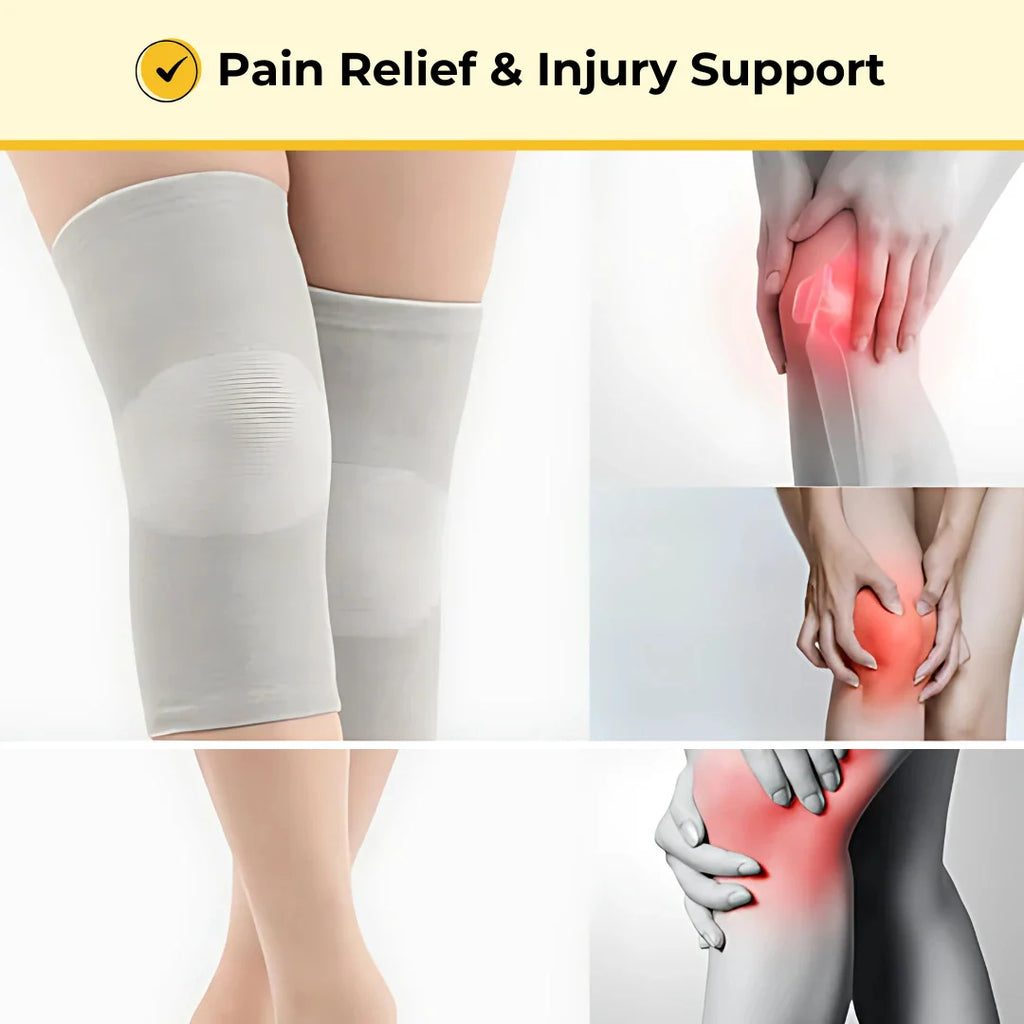 ELITEPRO™ Instant Pain Relief Bamboo Compression Knee Sleeves
