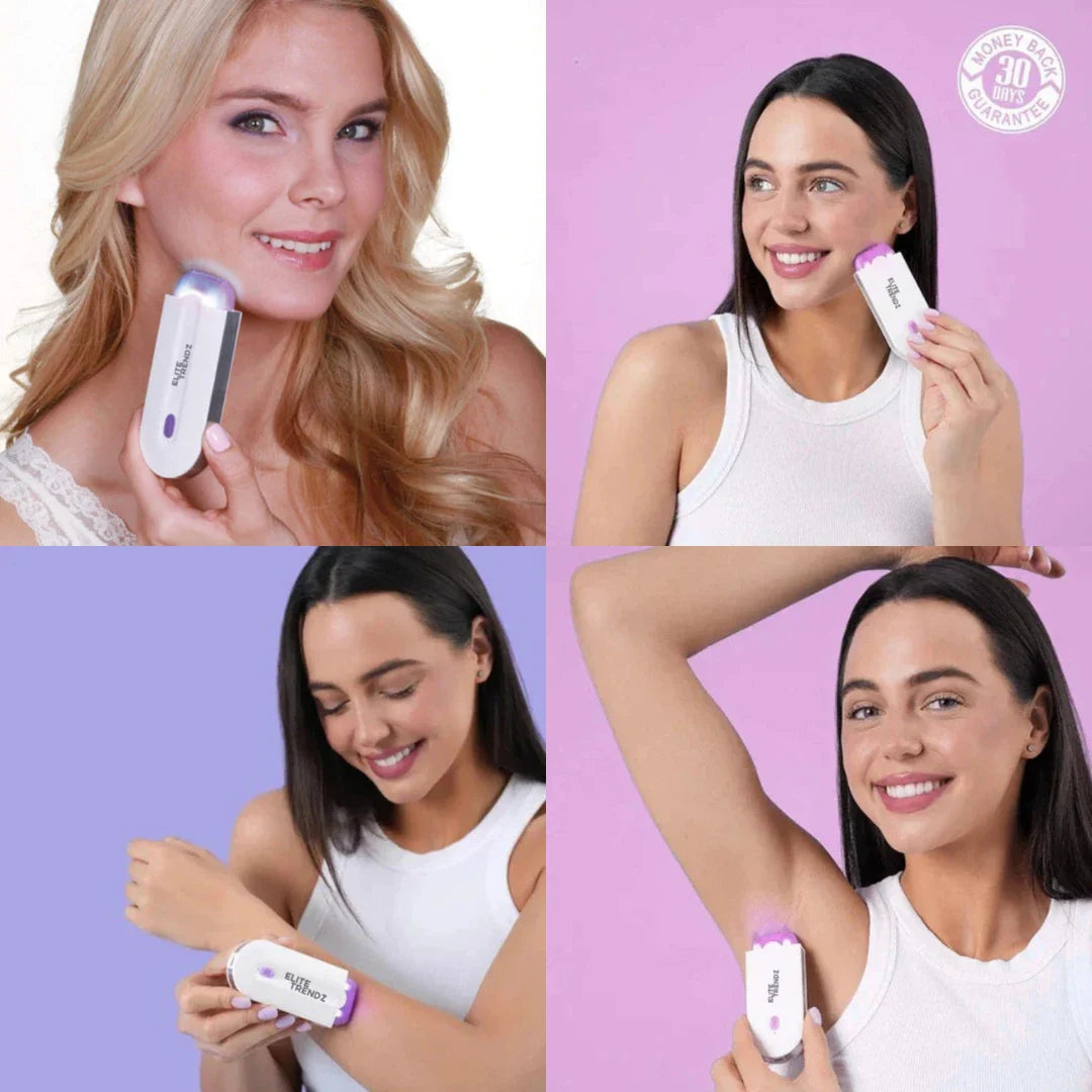 ELITEPRO™ Painless Facial Body Hair Trimmer, Rechargeable Hair Remover, Applicable to Any Part of the Body