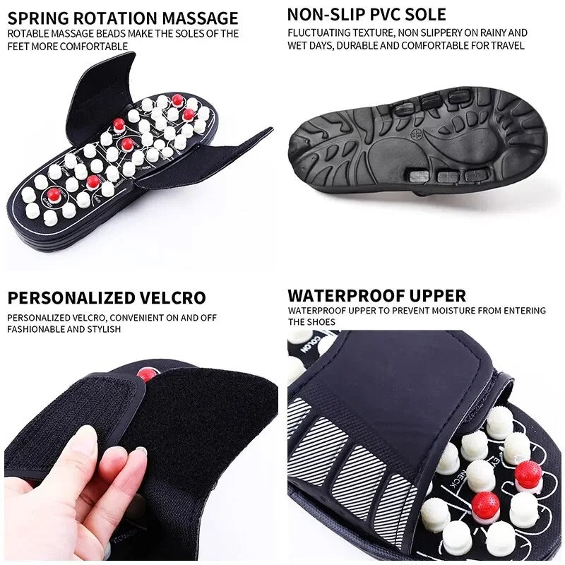 ELITEPRO™ Acupressure Foot Massage Slippers- 3 Month Warranty