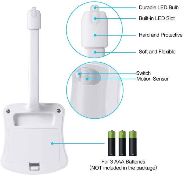 Toilet Night Light 8 in 1