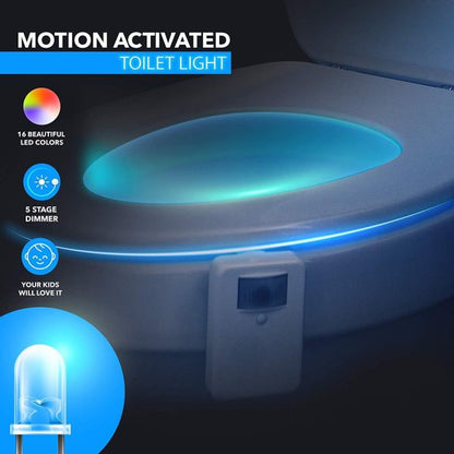 Toilet Night Light 8 in 1