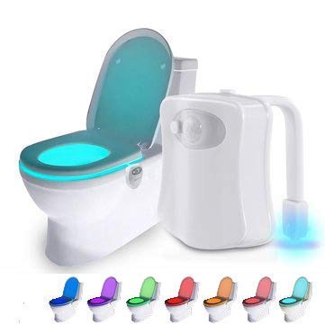 Toilet Night Light 8 in 1