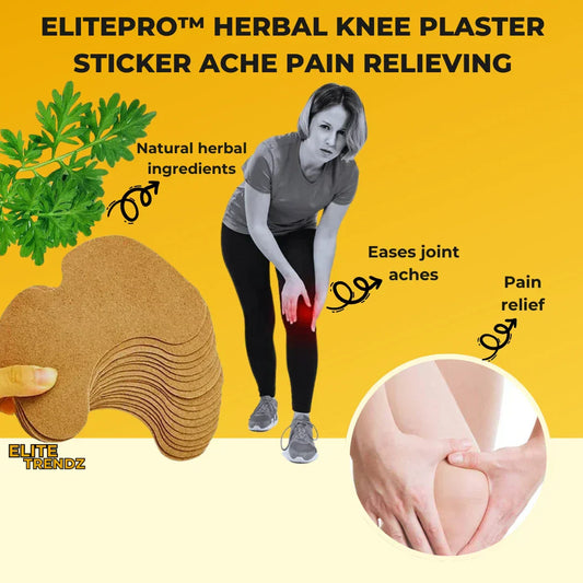 ELITEPRO™ FlexiKnee Herbal Knee Ache Pain Relieving Patches