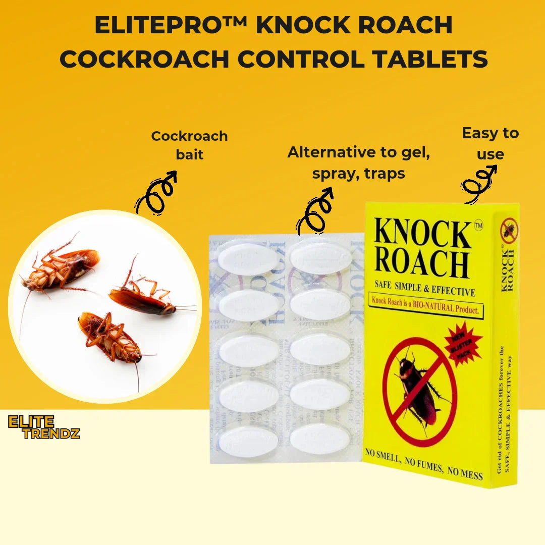 ELITEPRO™ Knock Roach Cockroach Control Tablets