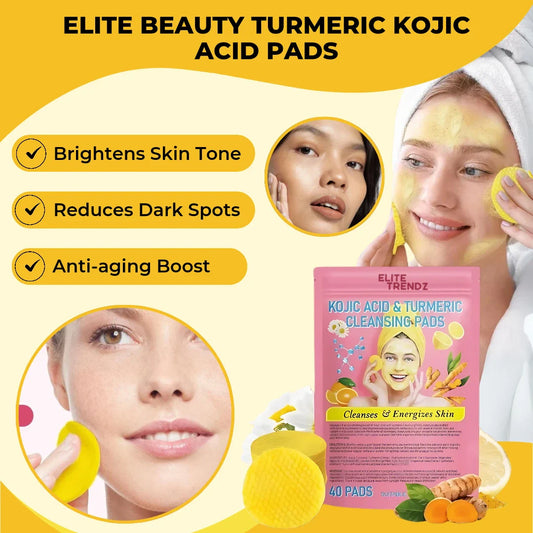 Elite Beauty Turmeric Kojic Acid Pads