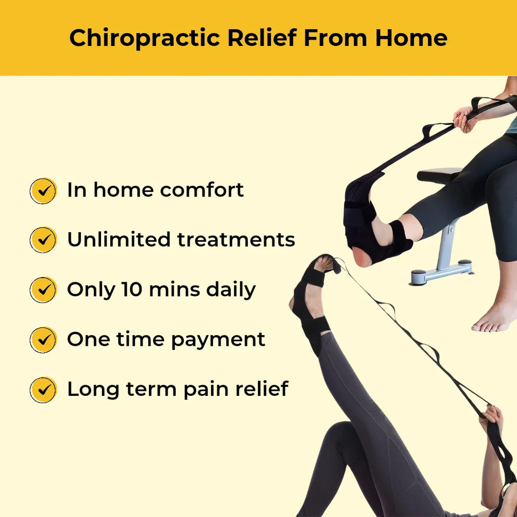 ELITEPRO™ Stretching FlexStrap - Experience relief from back & hip pain in just 14 days with only 10 minutes of daily effort.
