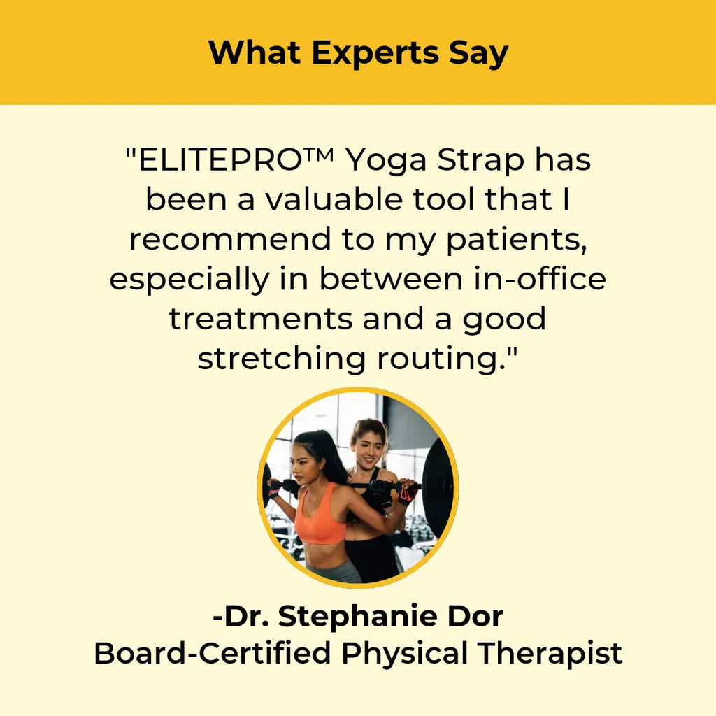 ELITEPRO™ Stretching FlexStrap - Experience relief from back & hip pain in just 14 days with only 10 minutes of daily effort.