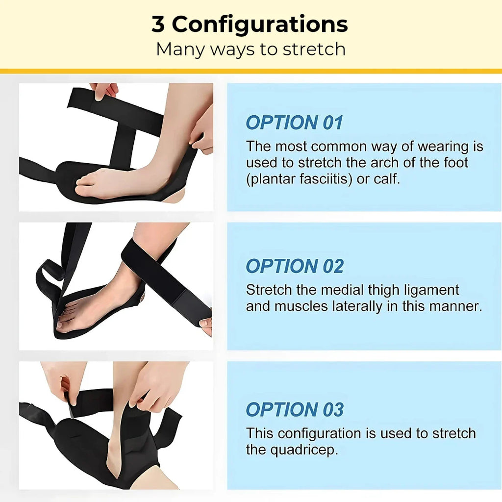 ELITEPRO™ Stretching FlexStrap - Experience relief from back & hip pain in just 14 days with only 10 minutes of daily effort.