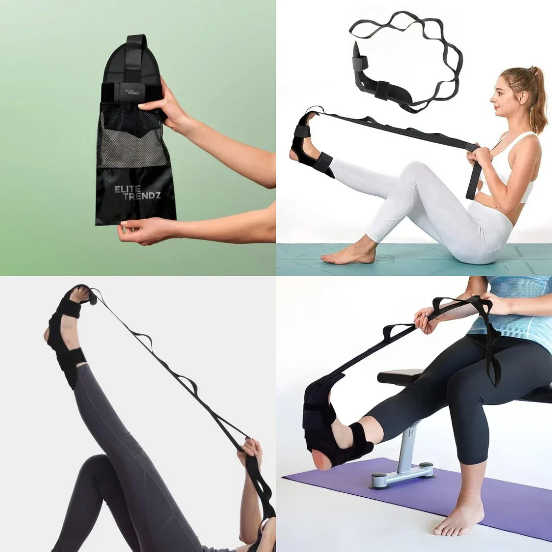 ELITEPRO™ Stretching FlexStrap - Experience relief from back & hip pain in just 14 days with only 10 minutes of daily effort.