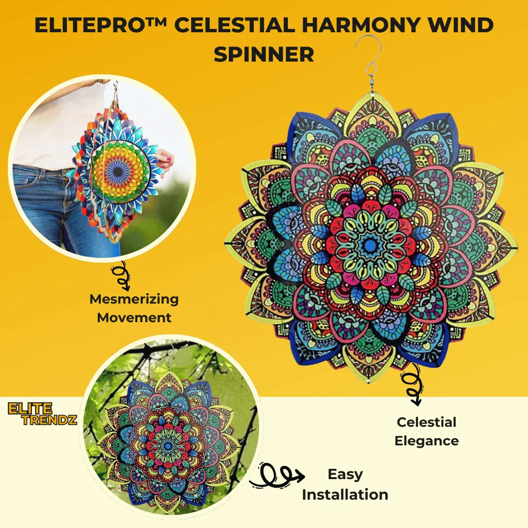 ELITEPRO™ Celestial Harmony Wind Spinner