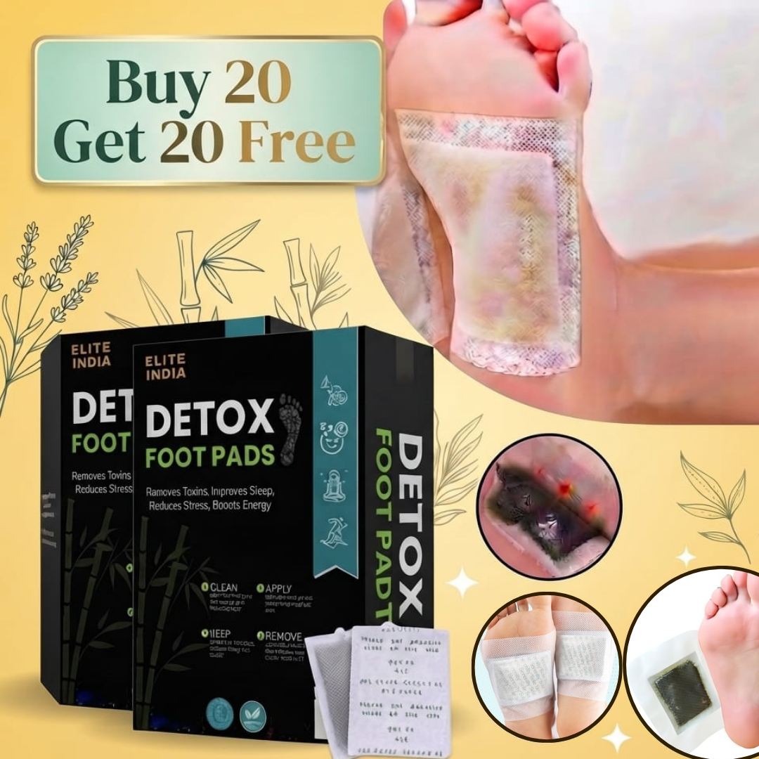 Detox Foot Patch - Buy 20 patches Get 20 FREE