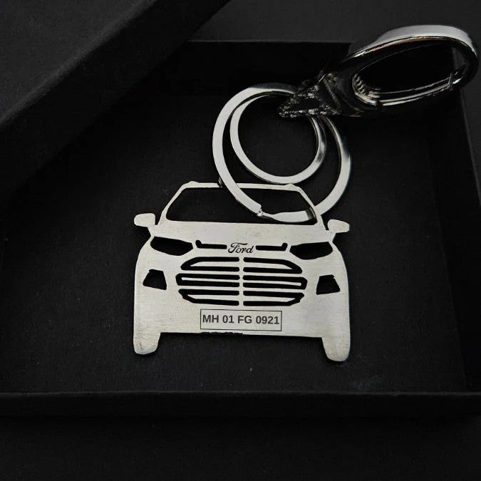 Car Personalized Car Keychain