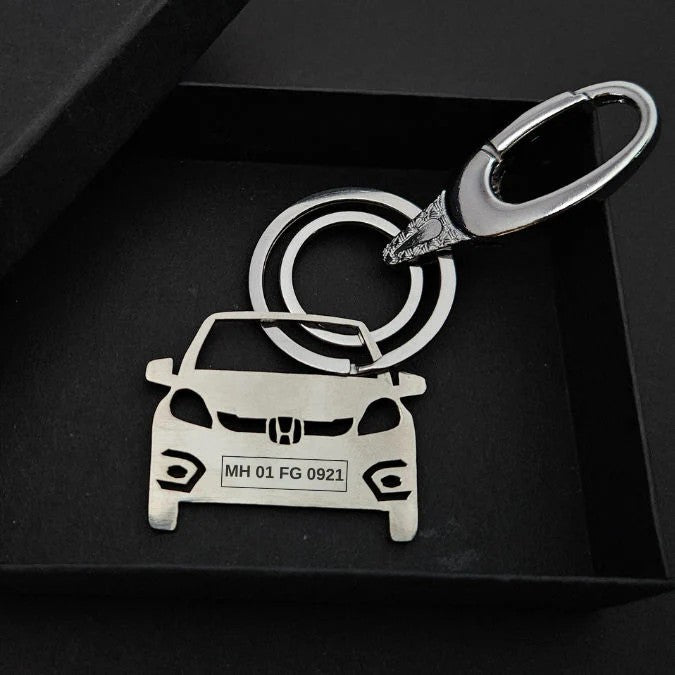 Car Personalized Car Keychain